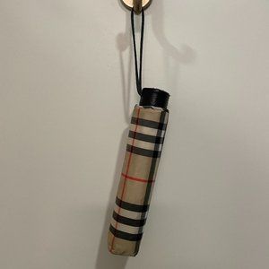 Burberry Small Nova Plaid Umbrella (never used)